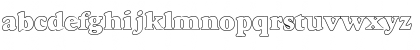 Jeeves Hollow Regular Font