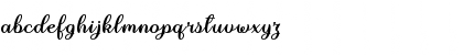 June Calligraphy Regular Font
