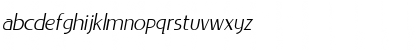 LIEUR Light Italic Font