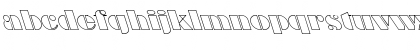 MBragg Outline Hollow Regular Font MBragg Outline Hollow Regular Font
