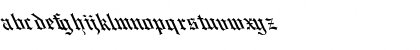 MEngravers Old English Leftie Regular Font