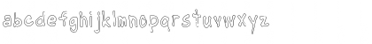 NipCen's Handwriting CondOut Condensed Outline Font NipCen's Handwriting CondOut Condensed Outline Font