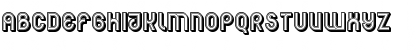 Pancake Extravagant Inverted Regular Font