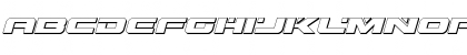 Predataur 3D Italic Italic Font