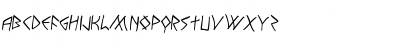Rune Slasher Rotated 2 Regular Font