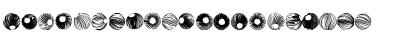 Spiral Object 3D Regular Font