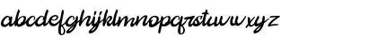 the Hartes Personal Use Regular Font the Hartes Personal Use Regular Font