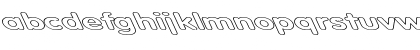 Tubular Hollow Ex Lefti Regular Font