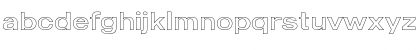 MADE Outer Sans Outline Regular Font