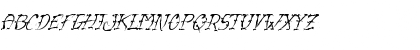 VTC-SumiSlasherOne Italic Font