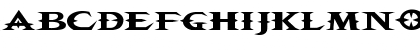 VTCBelialsBlade Regular Font VTCBelialsBlade Regular Font