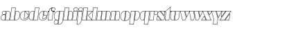 WendyBeckerOutline Italic Font WendyBeckerOutline Italic Font