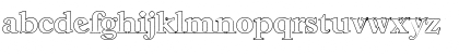 WilliamBeckerOutline-ExtraBold Regular Font WilliamBeckerOutline-ExtraBold Regular Font