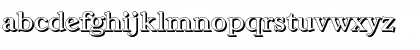 WilliamBeckerShadow-Medium Regular Font