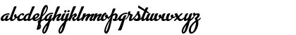 Advertising Script Bold Font