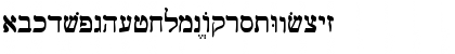 AnHeb9 Regular Font AnHeb9 Regular Font