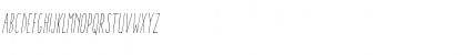 Aracne Ultra Condensed Light Italic Ultra-condensed Light Italic Font