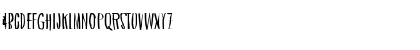 Asymmetrical Circle Regular Font