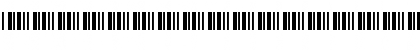 BC C39 Wide Regular Font BC C39 Wide Regular Font