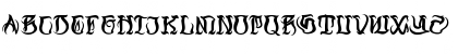 Black Ball Tattoo Personal Use Regular Font