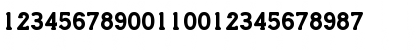 Credit Card Regular Font Credit Card Regular Font