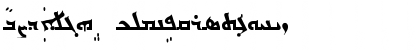 Estrangelo (V1.1) Regular Font Estrangelo (V1.1) Regular Font