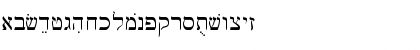HebraicaII Regular Font HebraicaII Regular Font