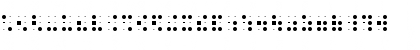 Index Braille Font Regular Font