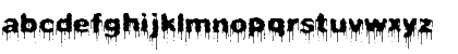 Bleeding Fonts Regular Font Bleeding Fonts Regular Font