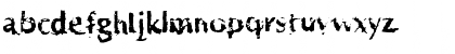 Distorted Regular Font