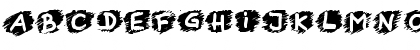 Highlighted Red Regular Font