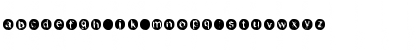 Laser point Regular Font Laser point Regular Font