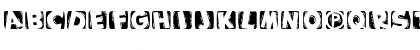 WoodcuttedCapsInvers Regular Font WoodcuttedCapsInvers Regular Font