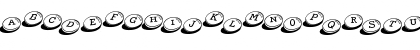 Water Molecule Regular Font