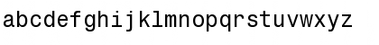 Powtty Monospace Roman Font