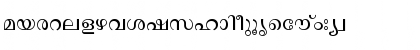 RachanaKarthika Book Font