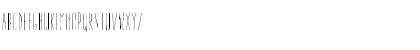 Aracne Ultra Condensed Light Ultra-condensed Light Font