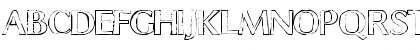 Chalk Line Outline Font Chalk Line Outline Font