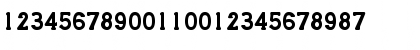 Credit Card Regular Font