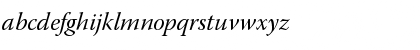 Warnock Pro Italic Subhead Font
