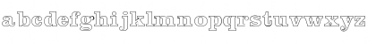 ClarendonOutline Regular Font ClarendonOutline Regular Font
