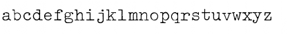 OldTypewriterLight Regular Font OldTypewriterLight Regular Font