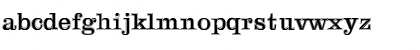 ClarendonTMedIn1 Regular Font