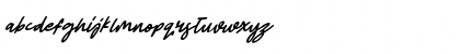 Abiyu Chan Italic Regular Font