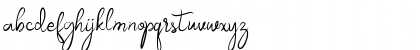 Akurapoppo Luxury Handwritten Regular Font