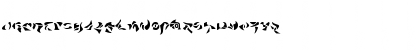 Al Bhed Regular Font