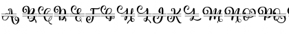 Albanian Olive Monogram 1 Regular Font