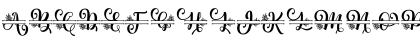 Albanian Olive Monogram 2 Regular Font Albanian Olive Monogram 2 Regular Font