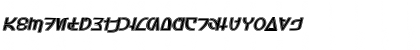 Aurebesh_Rodian OblqOutline Font
