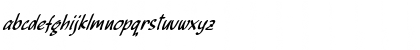 Beckhand Italic Regular Font